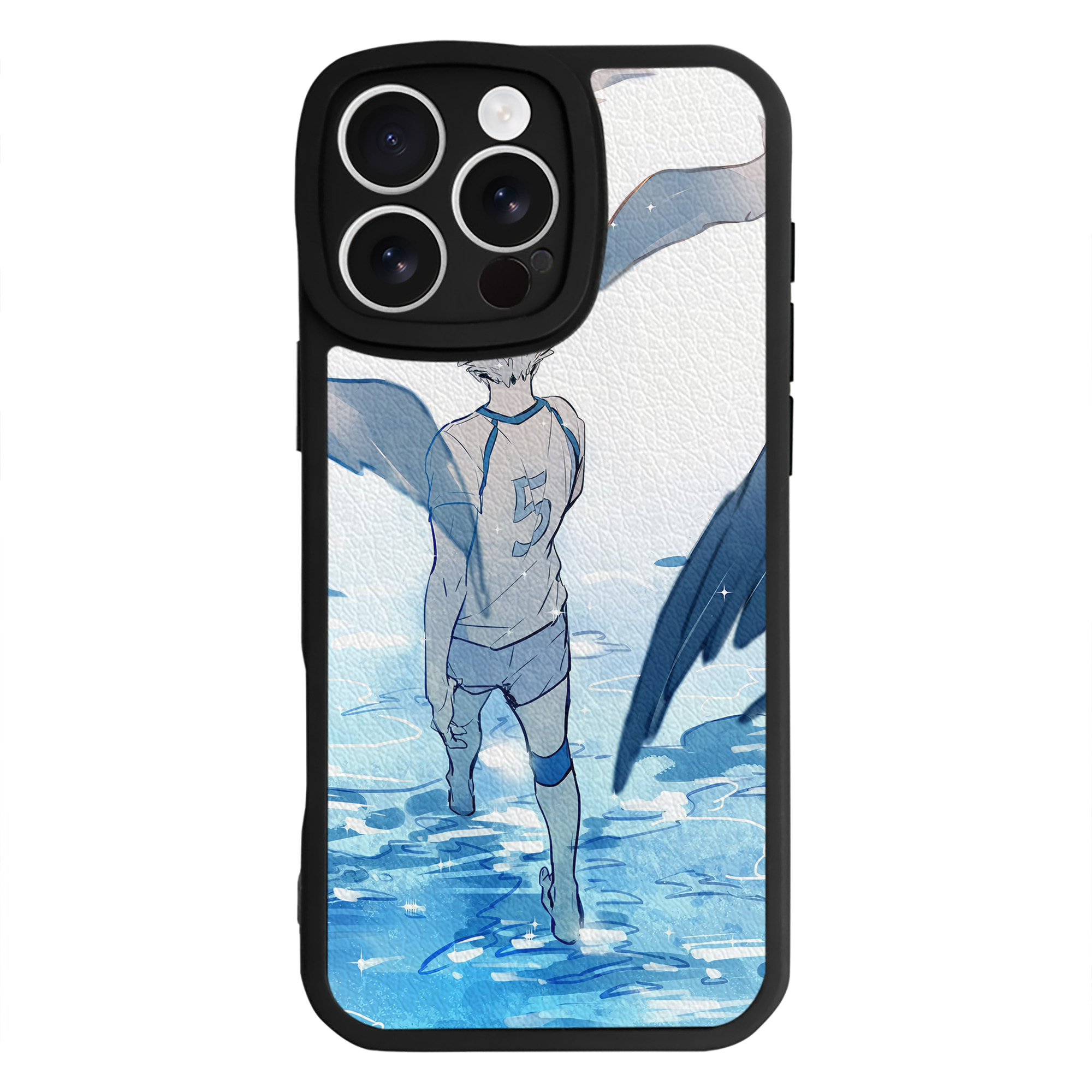 （画像用） ハイキュー!! Haikyu!! 【iPhone 16シリーズ対応】シリコンスマホケース（レザー調） 材質：シリコン